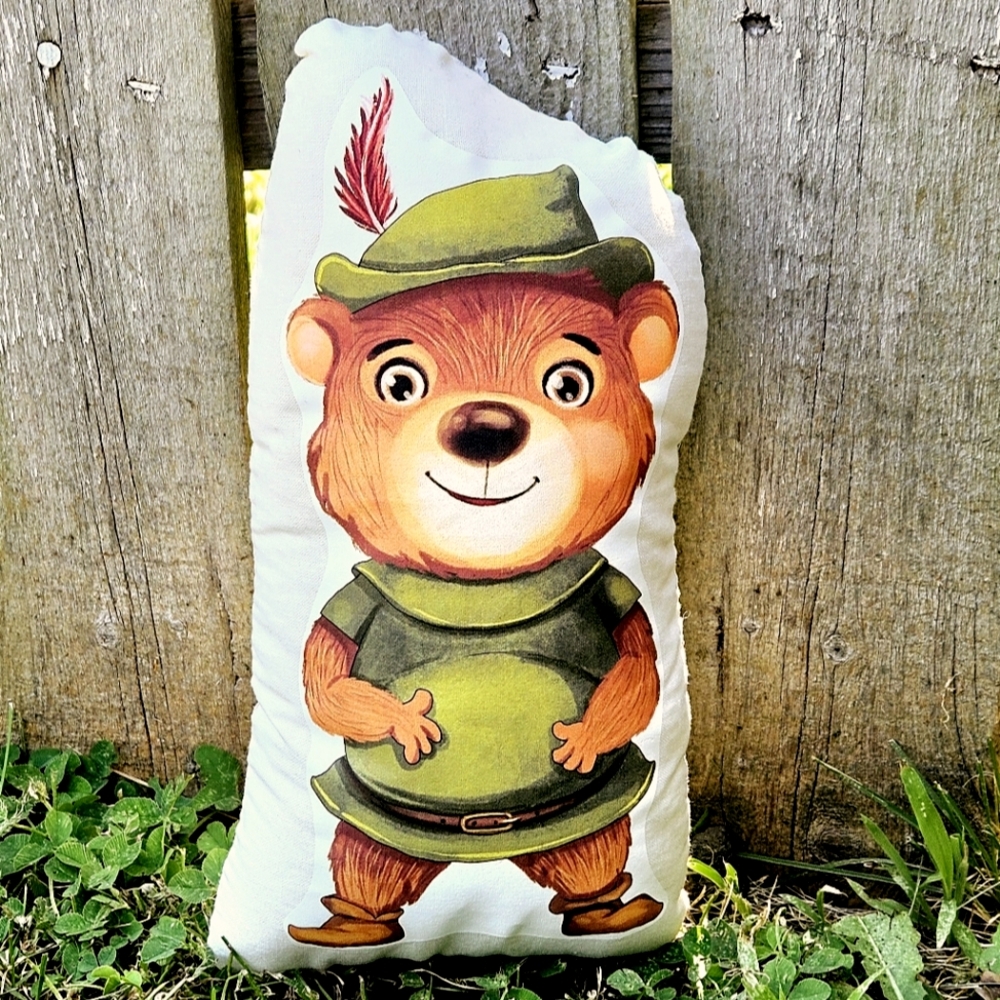Robin Hood Little John Pillow Pal. New.